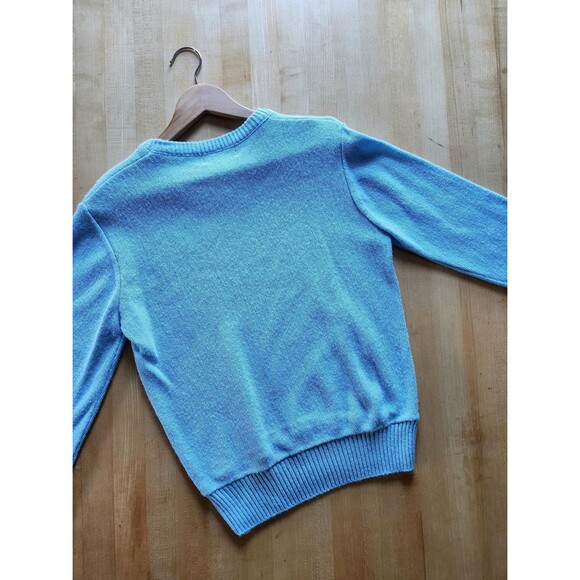 1960s Vintage Izod Lacoste Sweater: Orlon Acrylic Crewneck Pullover, Women's L - Picture 5 of 6